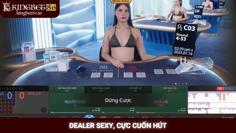 Dealer sexy, cực cuốn hút