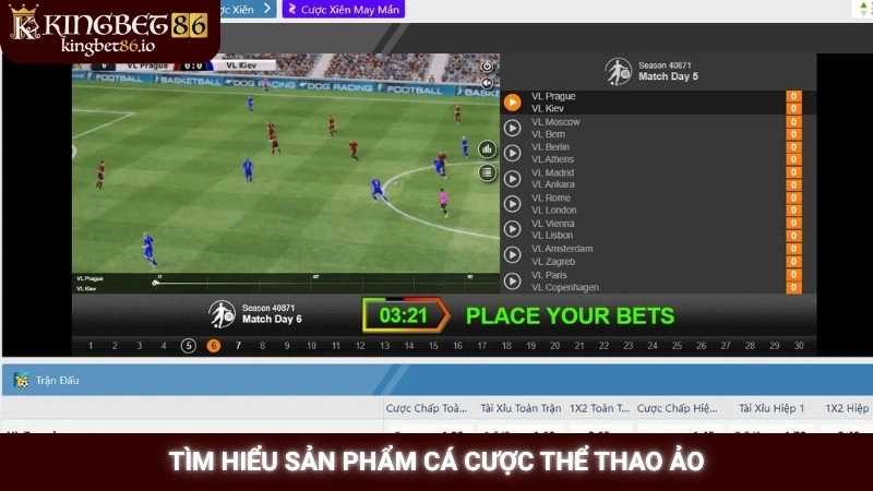 Tìm hiểu sản phẩm cá cược thể thao ảo