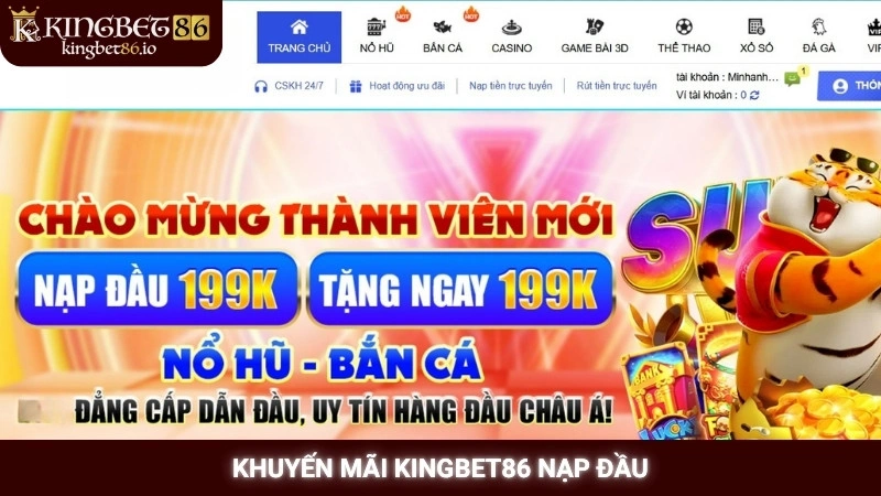 Khuyến Mãi Kingbet86 1 Khuyến mãi Kingbet86 nạp đầu