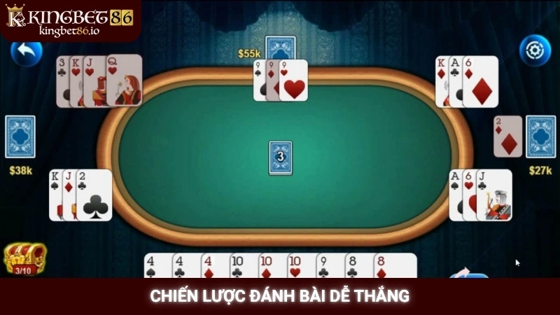 Cách chơi phỏm online tại Kingbet86 - Game bài tá lả hấp dẫn 2 Chiến lược đánh bài dễ thắng